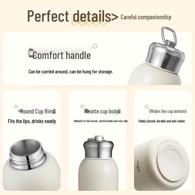 Little Bear 300ml 304 Stainless Steel Thermal Mug