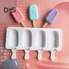 Durable Ice Lolly Mold BPA Free Anti-deform Summer Ice Cream Mould Tray