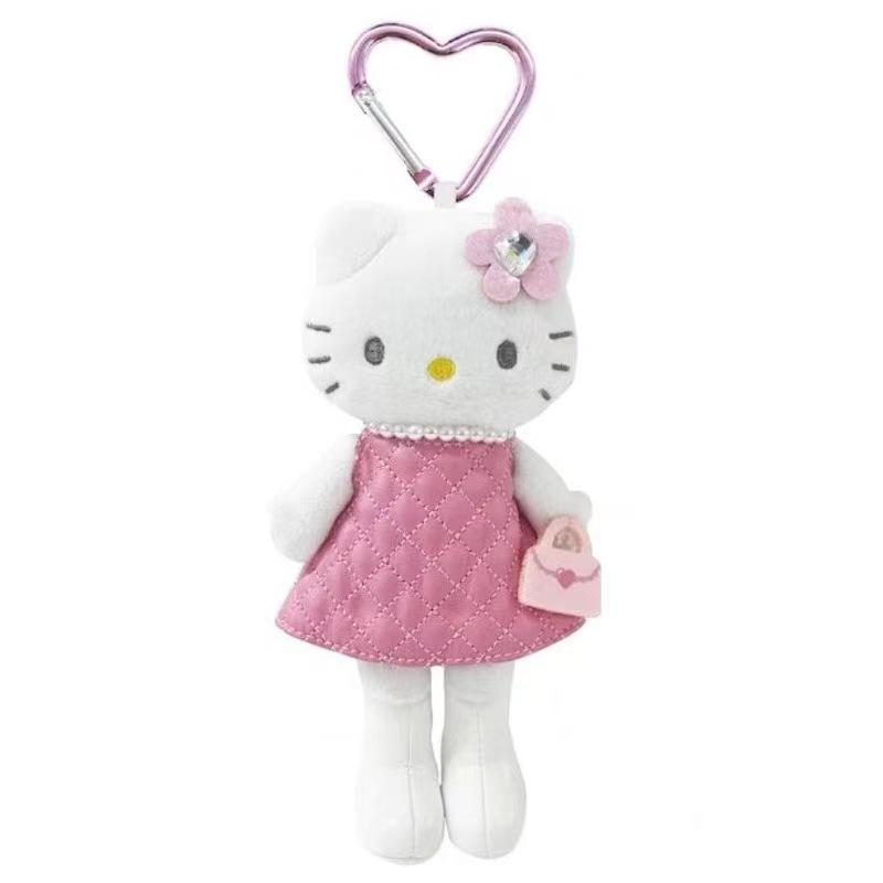 Japanese Cute KT Cat Mermaid Unicorn Plush Keychain Charm Keychain