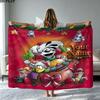 1PC Diddl Custom Name Patterned Flannel Blanket Suitable For All Seasons for Home Decor Warmth and Comfort Gifts Holiday Present