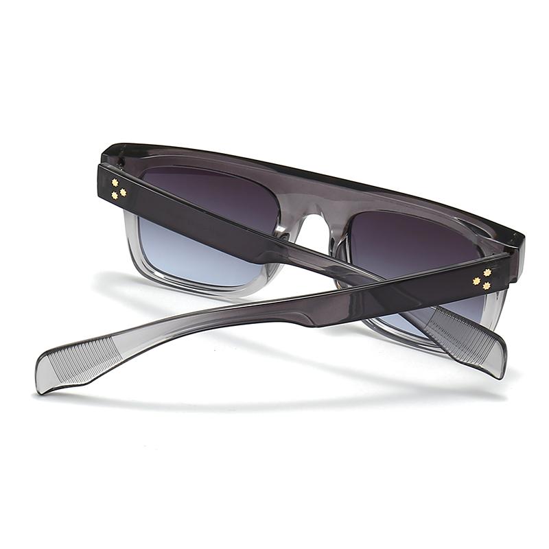 Popular Square Sunglasses with Rice Nails for Women Cross-Border Foreign Trade Fashion Eyewear 6047