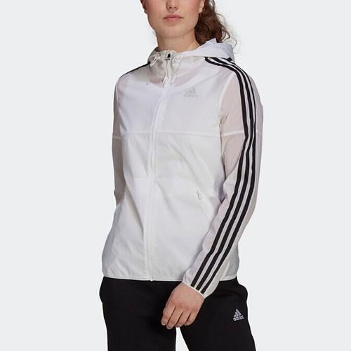 adidas Windbreaker W Wb Casual Sports Hooded Jacket Autumn Women's White