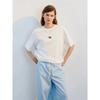Loose Printed T-shirt Top Western Style New Fashion Loose Casual Print Cotton T-shirt Top