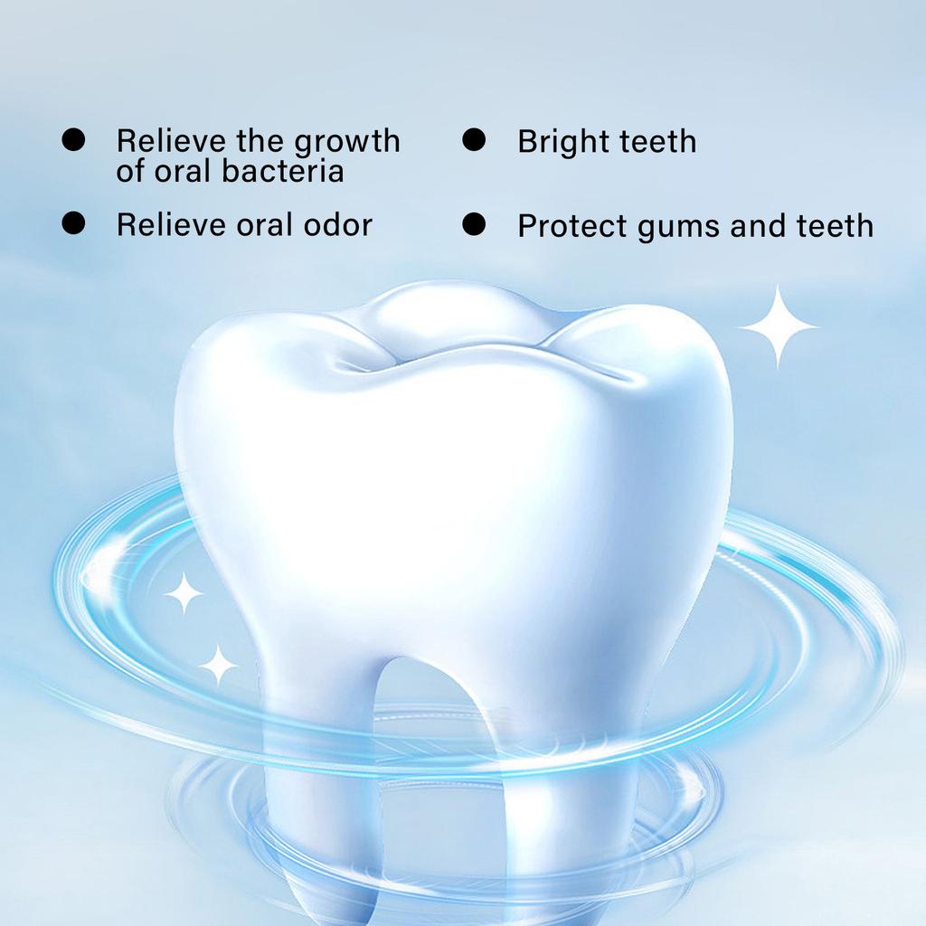 Pasta de dientes de nano-hidroxiapatita sabor menta para el mal aliento, pasta de dientes blanqueadora para manchas blancas, aliento fresco