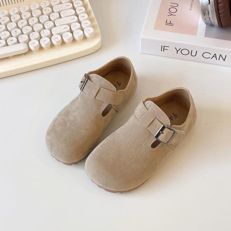 Kids Soft Sole Leather-Look Loafers Toddlers Children Breathable Casual Shoes Fall