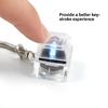 10PCS Switches Tester Keyboard Switches Sampler Enhances Typing 1-Key Switches Testing Keychain Translucent