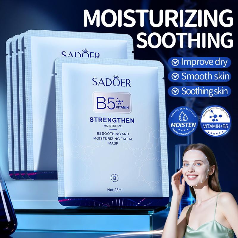 3pcs Vitamin B5 Skin Rejuvenation Double Moisturizing Mask 25ml Moisturizing Moisturizing Mask Skin Care Products