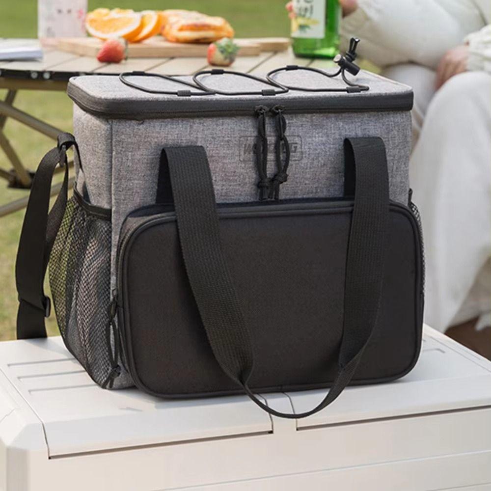Leakproof Insulated Ice Bag Large Capacity Insulated Food Bag Lunch Box Bag  Outdoor