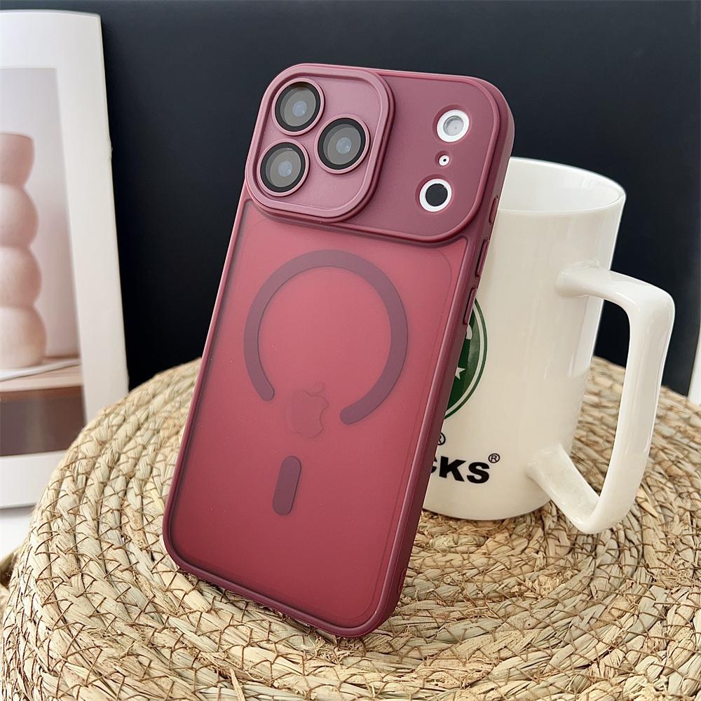 Armor Shockproof Matte Translunt Magnetic Phone Case For iPhone 17 16 15 14 13 12 11 Pro Max Plus 17Air 16e For Magsafe  Cover