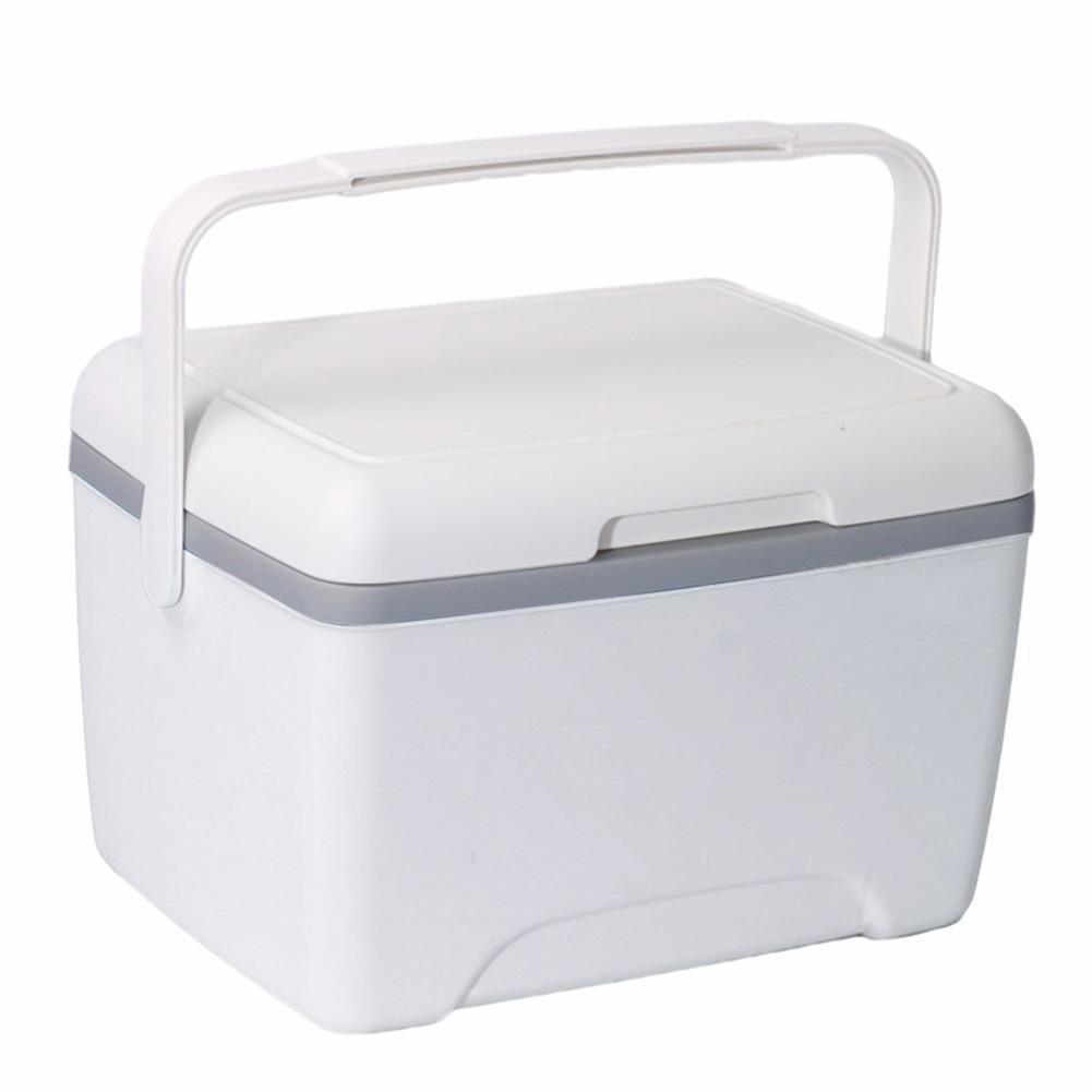 8L Cooler Box Portable Camping Refrigerator Incubator Large Capacity Car Ice Bucket Heat Preservation Camping BBQ Equipment