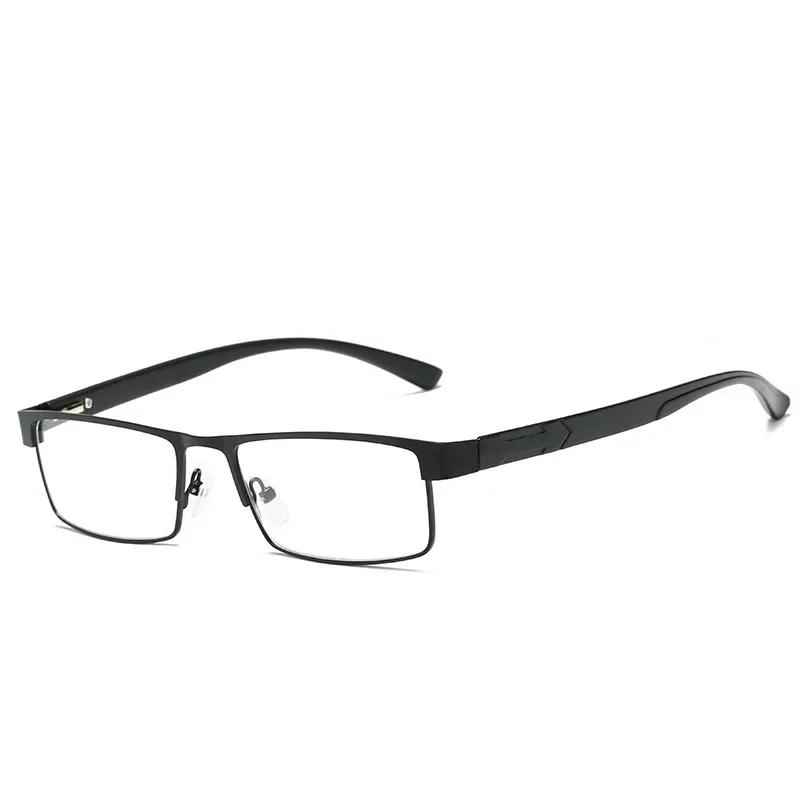 Fashionable Metal Frame Reading Glasses New Photochromic Presbyopia Glasses For The Elderly Anti Blue Light Optical Eyeglass