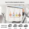 Car Rear Seat Cartoon Sun Shade: Baby Sun Protection and Privacy Curtain
