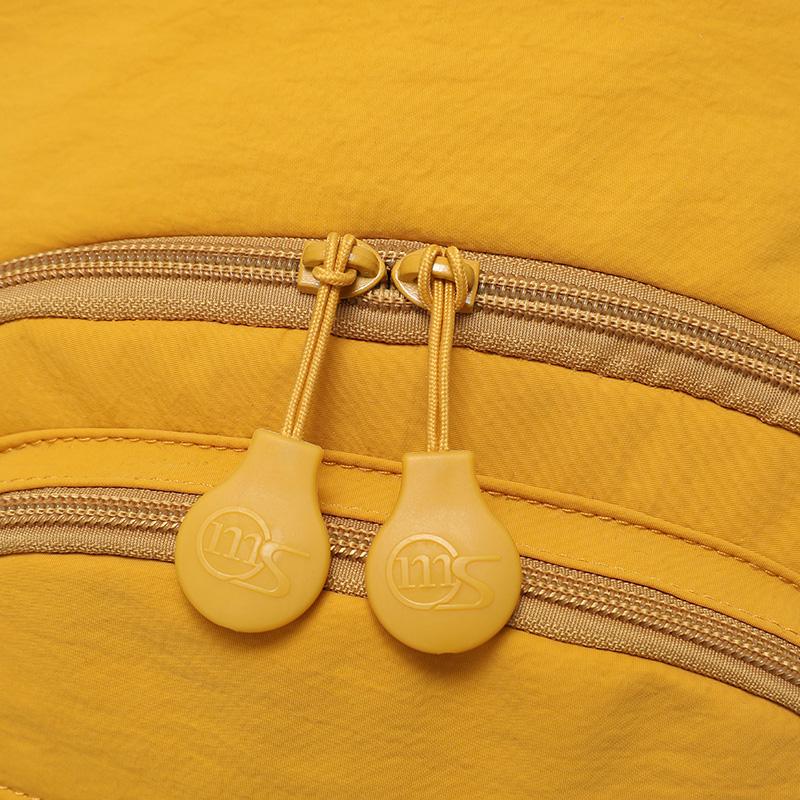 Mini-Rucksack für Damen Mehrfarbig Leichtes Nylon Kleiner Rucksack Mehrere Fächer Aufbewahrungsrucksack für Schule Reisen Täglichen Gebrauch und Wochenendausflüge