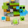 89PCS Creative Mine Magnet World Magnetic Building Blocks Organs Slime Castle Scene Suitable for Boys and Girls Birthday Gift
