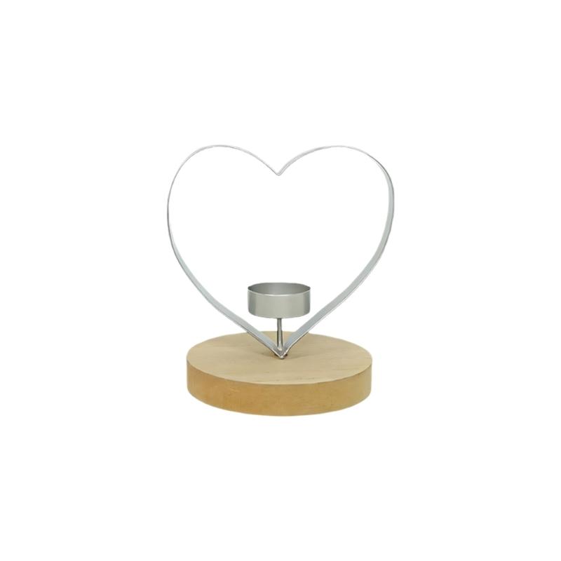 Heart Shaped Candle Holders Candlestick Holders for Party Wedding Table Centerpieces Decorative Tealight Candle Holders