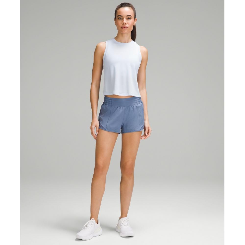Lululemon Hotty Hot High Rise Lined Short 2.5  Oasis Blue