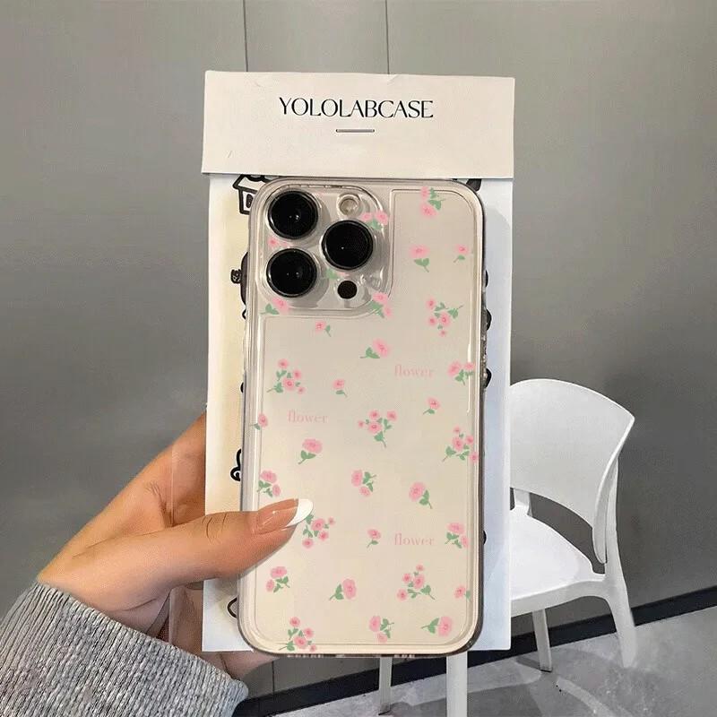 Tulip Rose Floral Phone Case For Xiaomi Redmi Note 15 15C 14 13 12 12S 12C 11 10 10C 13C 10s A2 A3 Pro Plus 4G 5G Soft TPU Cover