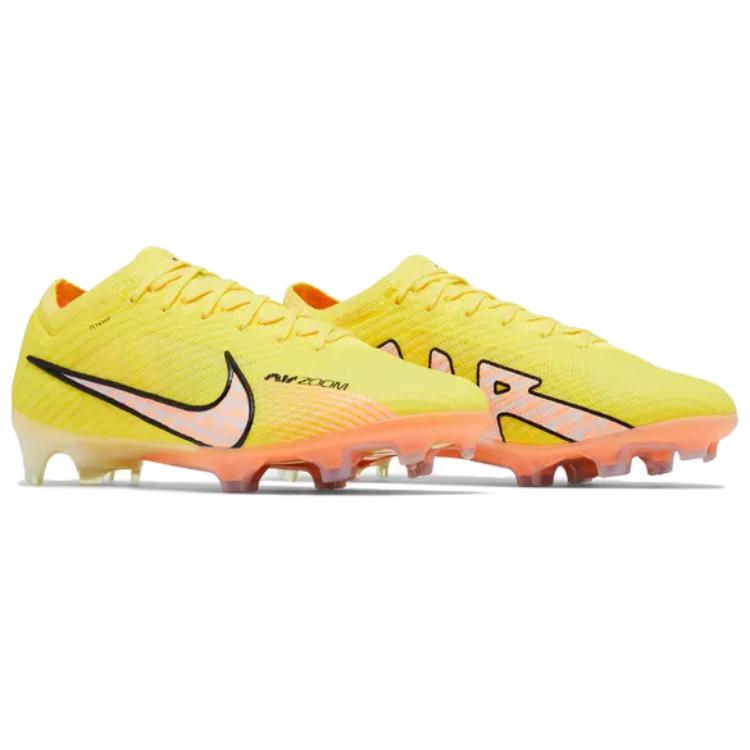 Nike Zoom Mercurial Vapor 15 Elite FG Lucent Pack Men Sneakers Yellow Yellow-Strike Sunset-Glow DJ4978-781