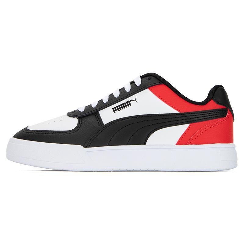 

Puma Caven Comfortable Daily Low-Top Sneakers Unisex Sneakers White Black Red 380810-37 44.5