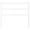 VidaXL White Metal Headboard 100 Cm 355444