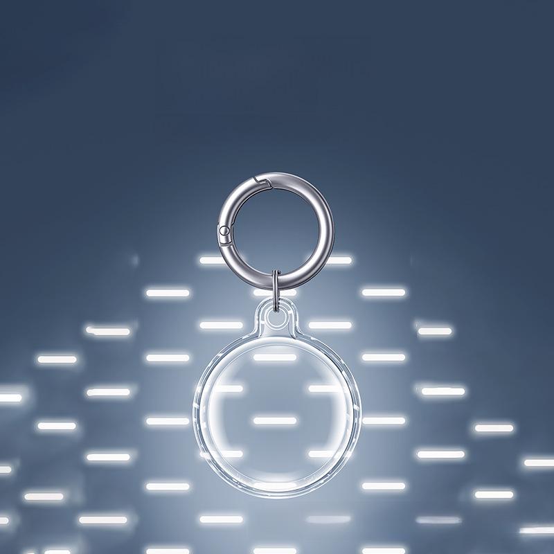 Universal Transparent Anti-Lost Tracker Keychain Case for Apple Airtag