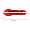 Car Reflective Stickers Door Edge Anti-collision Strips Fenders Glue Reflective Rearview Mirror Warning Stickers Body Scratches