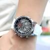 Luxusuhren für Herren Multifunktionale Sport-Quarzuhr Chronograph Wasserdicht Leuchtend Herrenuhr Datum