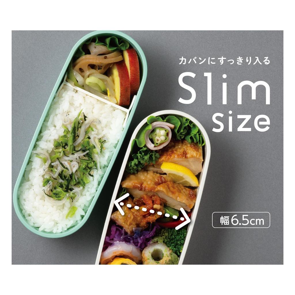 Thermos Fresh Lunch Lunch MNT Box, 2-Tier Box, 600ml, Mint, DJT-601W