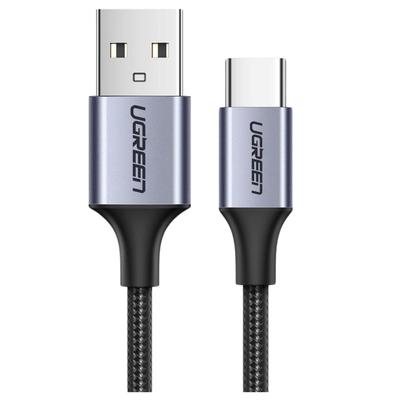 USB-Kabel auf USB-C QC3.0 Ugreen Us288 1,5M Mit Aluminiumstecker (Schwarz)