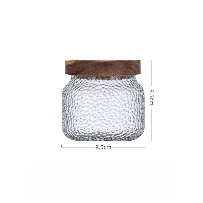 

1 шт. Ретро Стеклянная Герметичная Банка Большой Вместимости Кофе Чай Большой Диаметр Хранение Емкость для Хранения Товары для Домашнего Хранения 1-tier