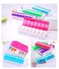 1PC Portable 7 Days Weekly Tablet Pill Medicine Box Holder Storage Organizer Container Case Pill Box Splitters