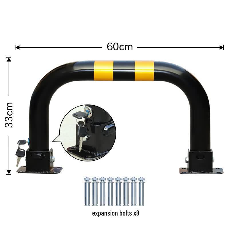 Heavy-Duty U-shaped Parking Blocker