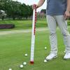 Golfball retriever for å holde 21 baller Profesjonell golfball pick-up sugeverktøy Utløser-klar hode Plast ball retriever verktøy Golftilbehør