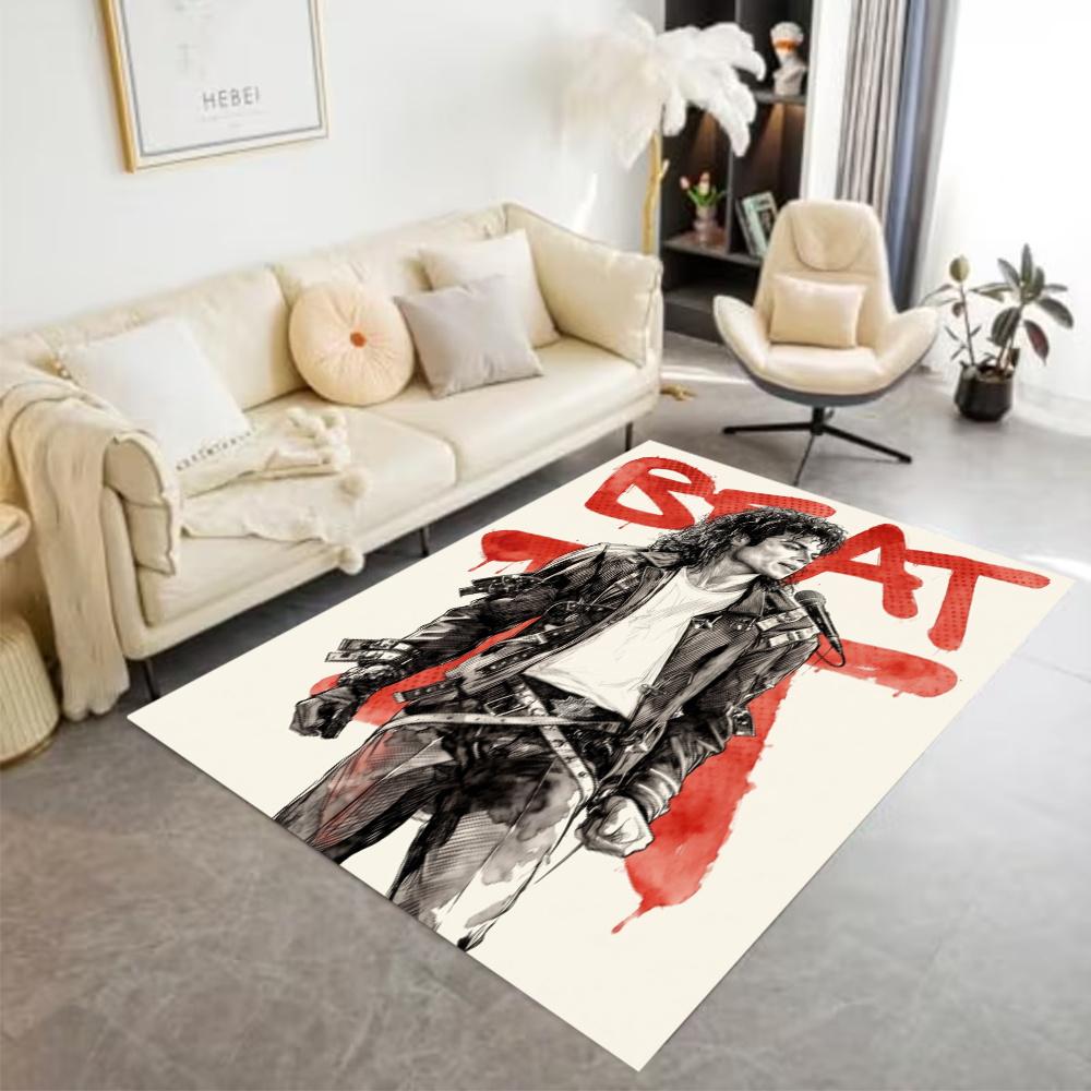 Michael Jackson Iconic Pose Floor Rug Office Rug Perfect For Kitchen Balcony Dining Room Playrooms Antislip Carpet Anime Office Decor