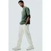 H M Oversized FiT CoTTon T sHirT Dark Green