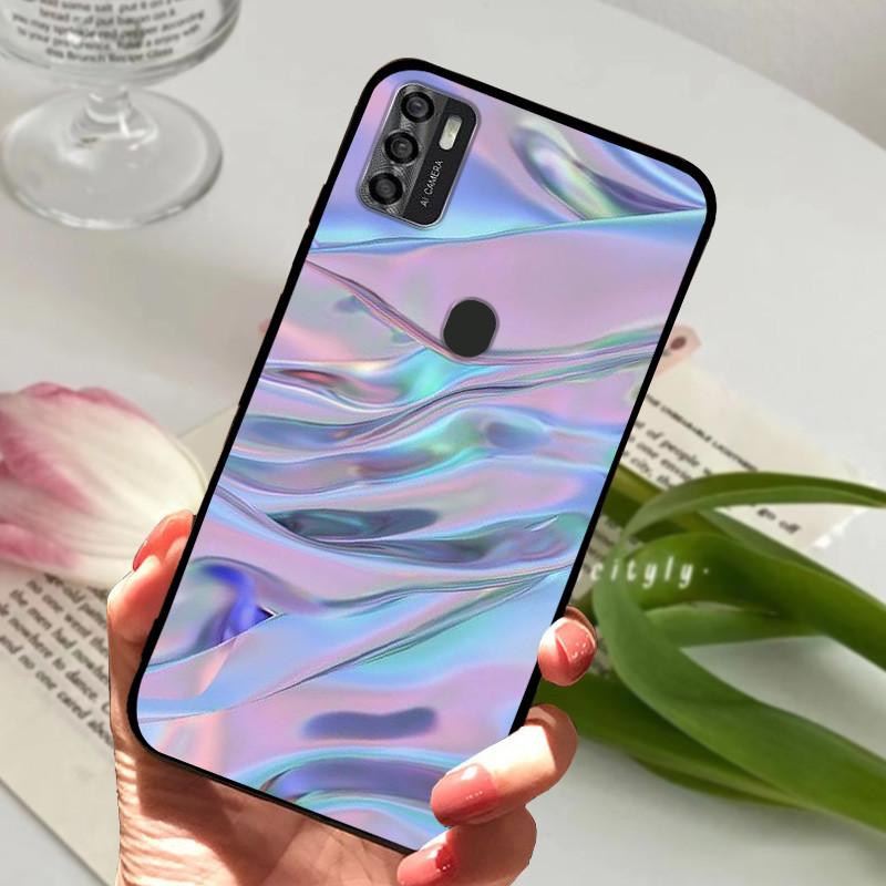 For ZTE Blade A7s 2020 Case 6.5'' Cool Painted Cover Soft Silicone Phone Case For ZTE Blade A7s 2020 A7020 Cover Back Coque Capa