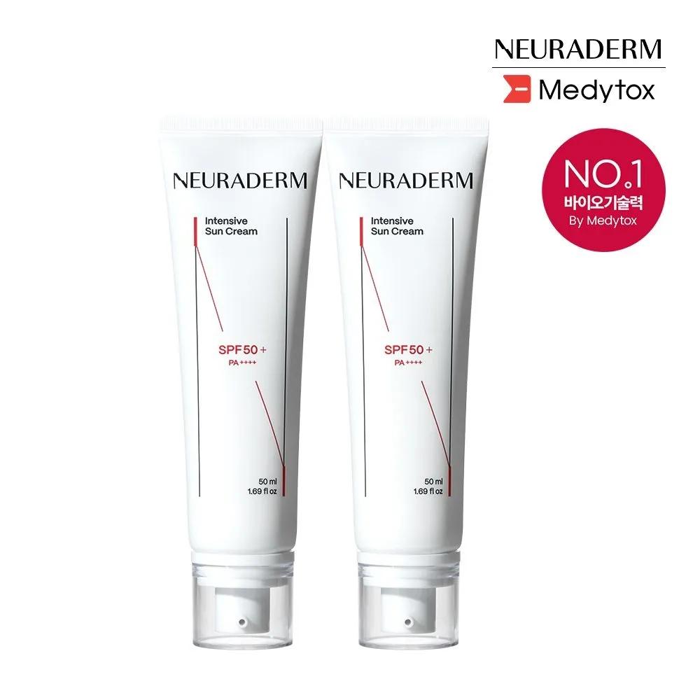 [Skin Temperature -3.3°C] Meditox Neuraderm Intensive Sun Cream 50ML (2-pack)