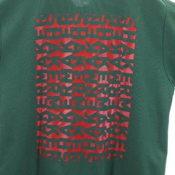 Unused VAST222 19ss Made In Japan SHAKER Short Sleeve Polo Shirt 2 Green Men's Used