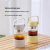 Buydeem Tea Infuser Travel Glass Mug