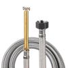 IPWEN 304 Stainless Steel Braided Faucet Supply Hose, Hot & Cold Water, 1.5m