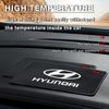 1Pcs Car Emblem Anti Slip Pad Phone Holder Non-Slip Mat Car Stlying For Hyundai I30 I20 IX35 I40 Tucson Getz Sonata Veloster Elantra Solaris