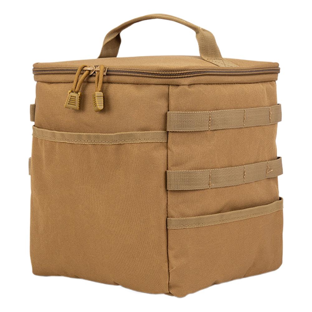 10L campingoppbevaringspose med stor kapasitet gasstankoppbevaringspose Jordspikerverktøyveske Bestikk Håndveske Gasskomfyrbeholder Bæreveske
