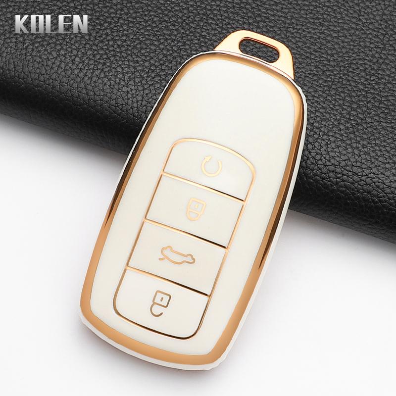Fashion TPU Car Smart Key Case Cover for Chery Tiggo 8 Pro Tiggo 8plus New 5 Plus 7pro Chery Tiggo 7 Pro Max Omoda 5 C5 Keychain