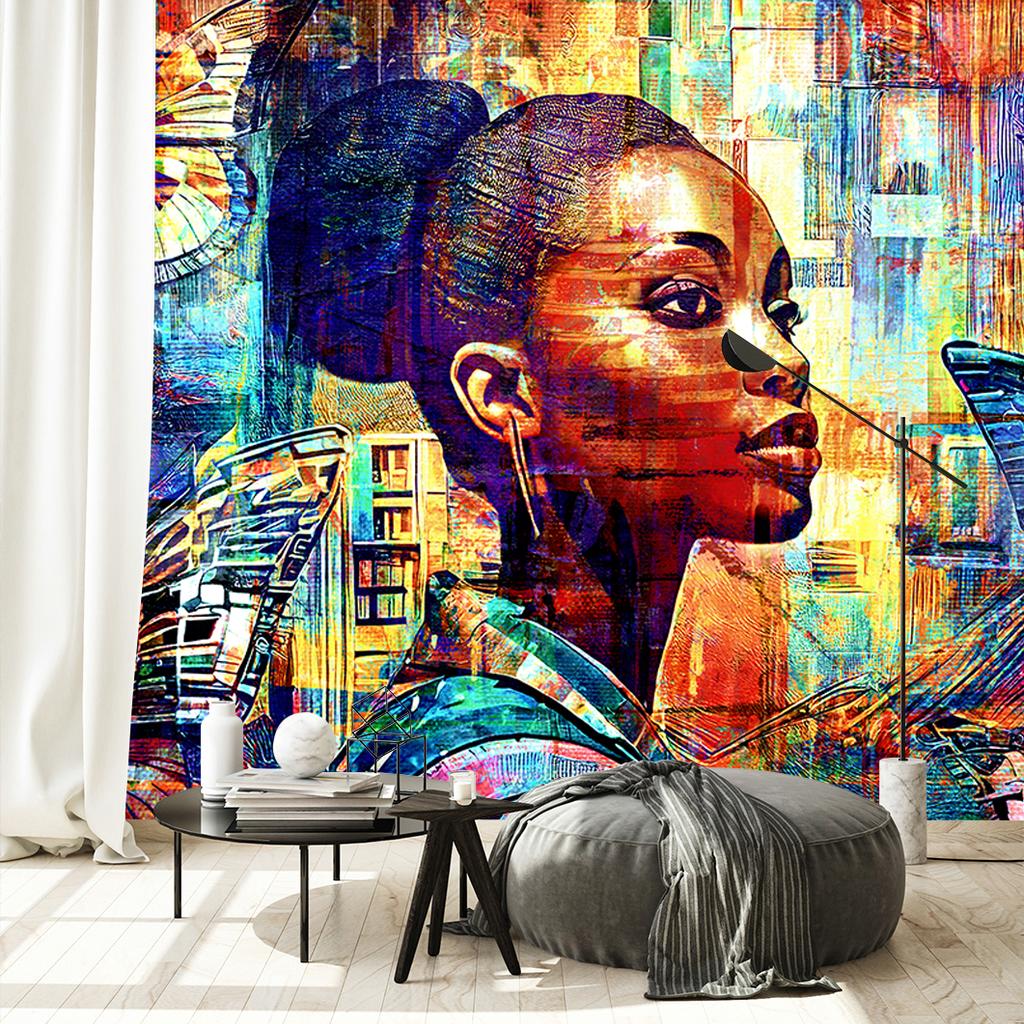 Wallpaper African Woman Glamour