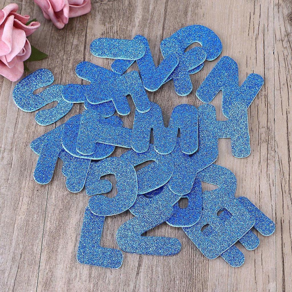 26 Letters Eva Pasters for Decorative Use 390Pcs Glittering Stickers