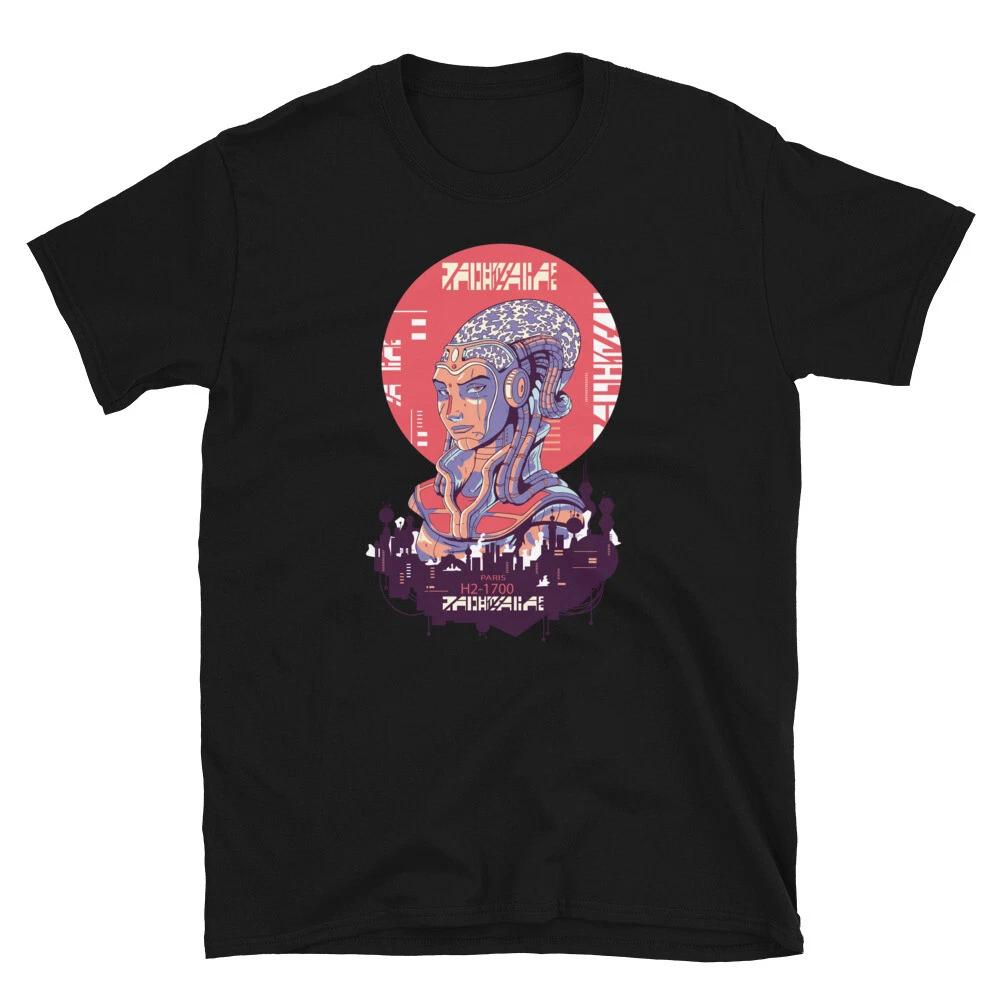 Cyberpunk Future Retro Paris 4XL