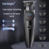 Waterproof Professional Hair Clipper: Quick Charge, Oil Head, Bald Head, Home Hairdressing Trimmer.