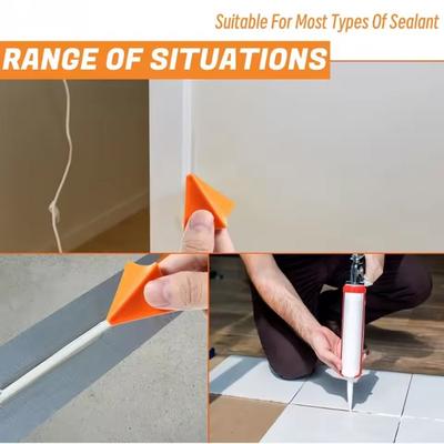 New 2/4Pcs Scraper Tools Grouting Smoothing Trowel Grout Remover Silicone Caulking Applicator for Tile Window Grout Edge Removal