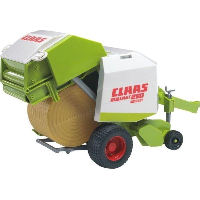 Jouet - BRUDER - Presse Claas Rollant 2580 - Système De Ramassage - Pour Enfant De 3 Ans Et Plus