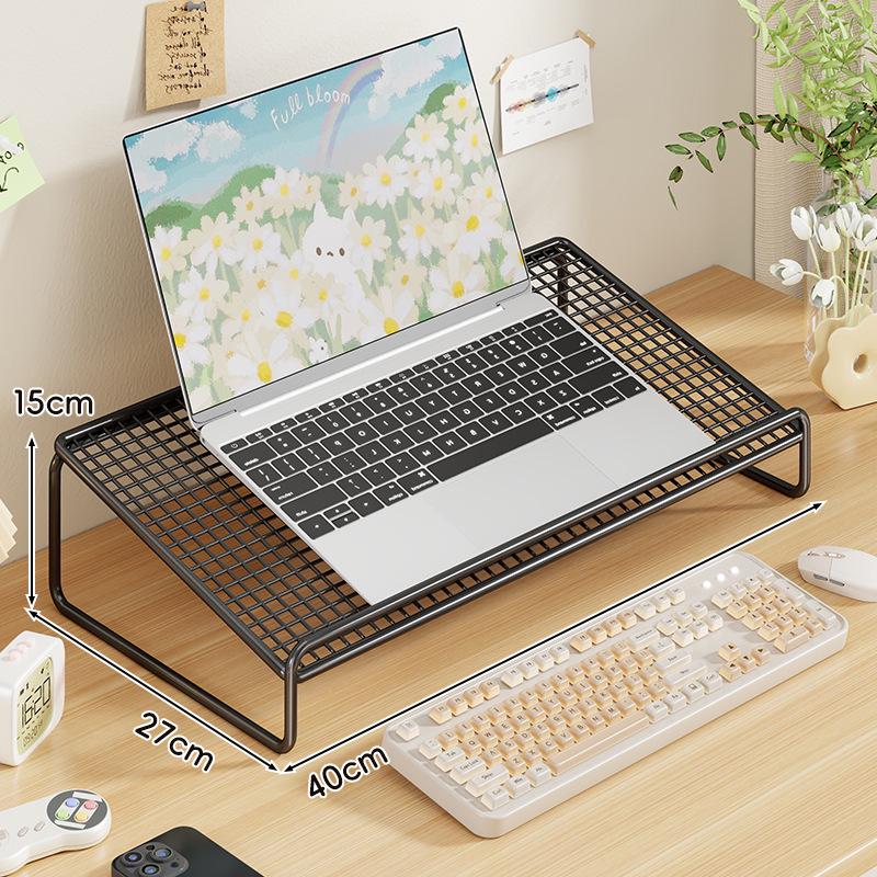 Adjustable Laptop & Desktop Riser with Keyboard Tray